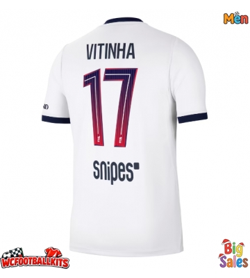 Paris Saint-Germain Vitinha #17 Replica Away Stadium Shirt 2026-27 Short Sleeve